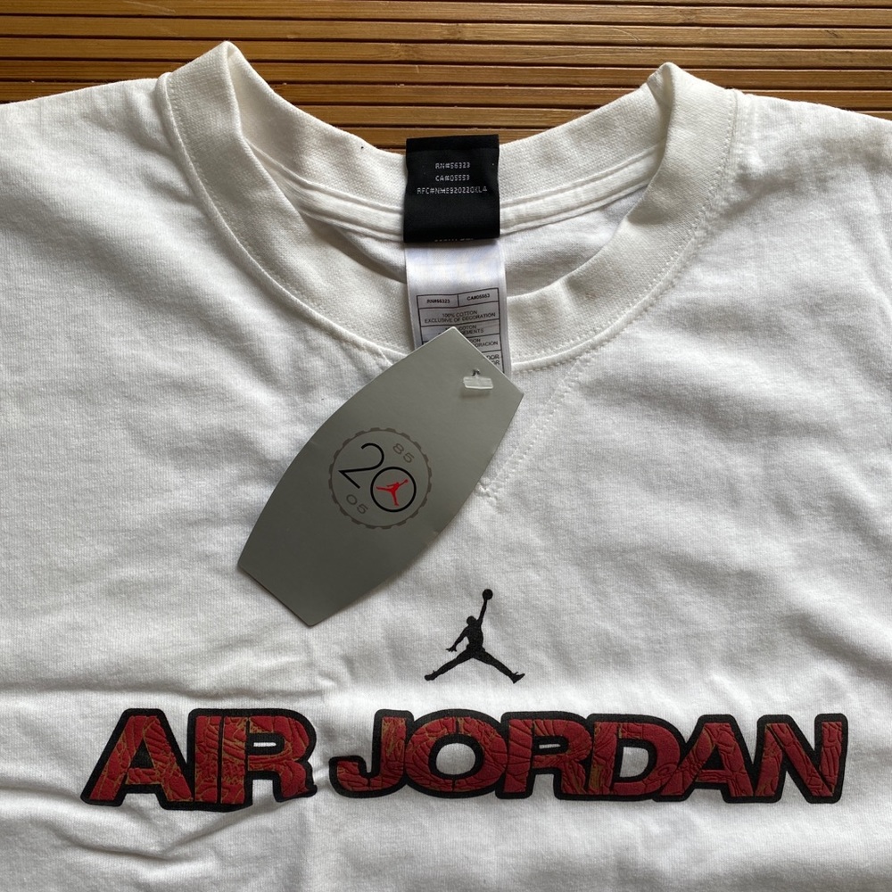 Jordan t-shirt x-large 20th anniversary